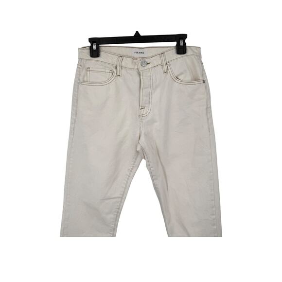 Frame Denim Le Slouch oversized jeans cream size 26 - Picture 3 of 7